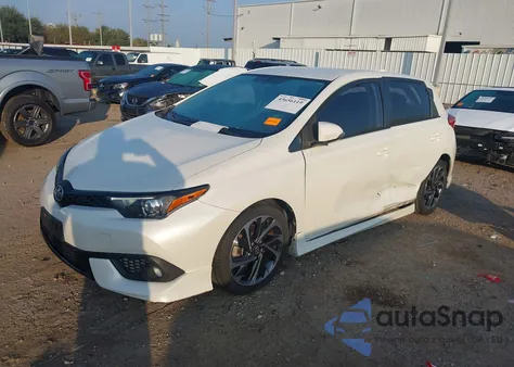 2016 Scion Im из США, поврежденный, VIN JTNKARJE7GJ506767